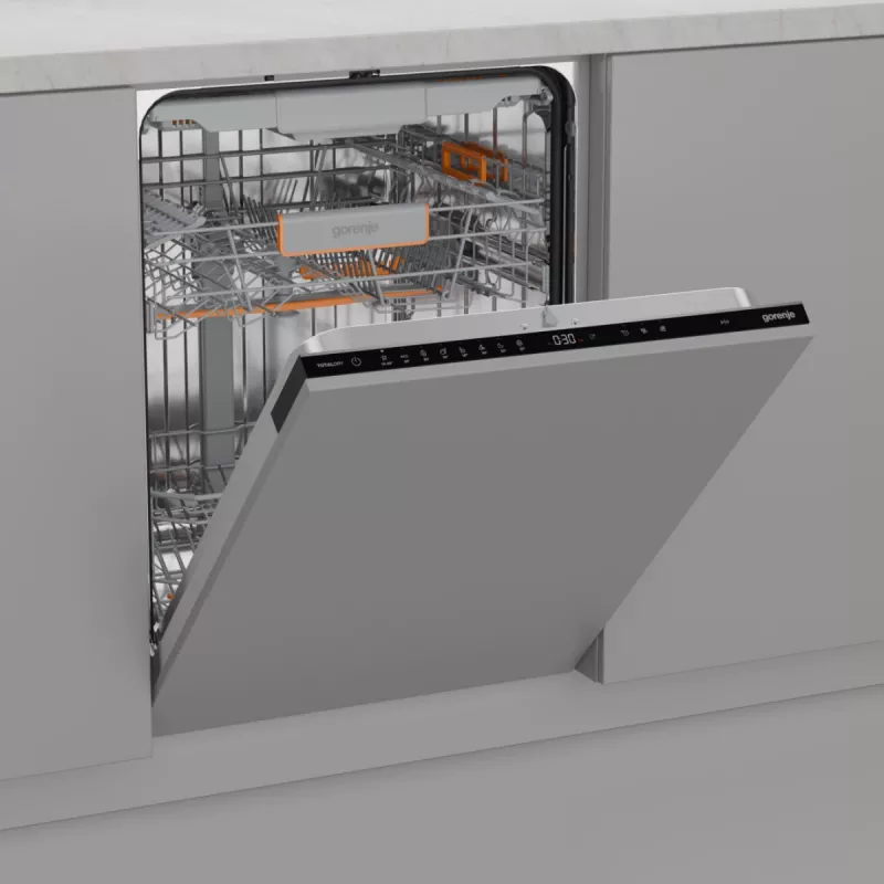 Unterbaugeschirrspüler Gorenje GV663B65XXL — Edelstahl, 60 cm, 14 Maßgedecke, 6 Programme, 38 dB