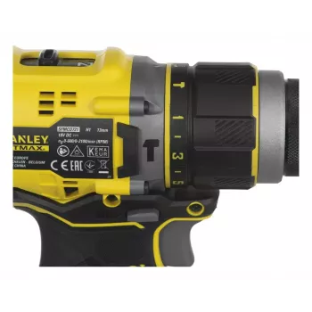 Stanley FATMAX SFMCD721D2K Akku-Bohrer 18 V, 2 Akkus à 2,0 Ah, mit Koffer