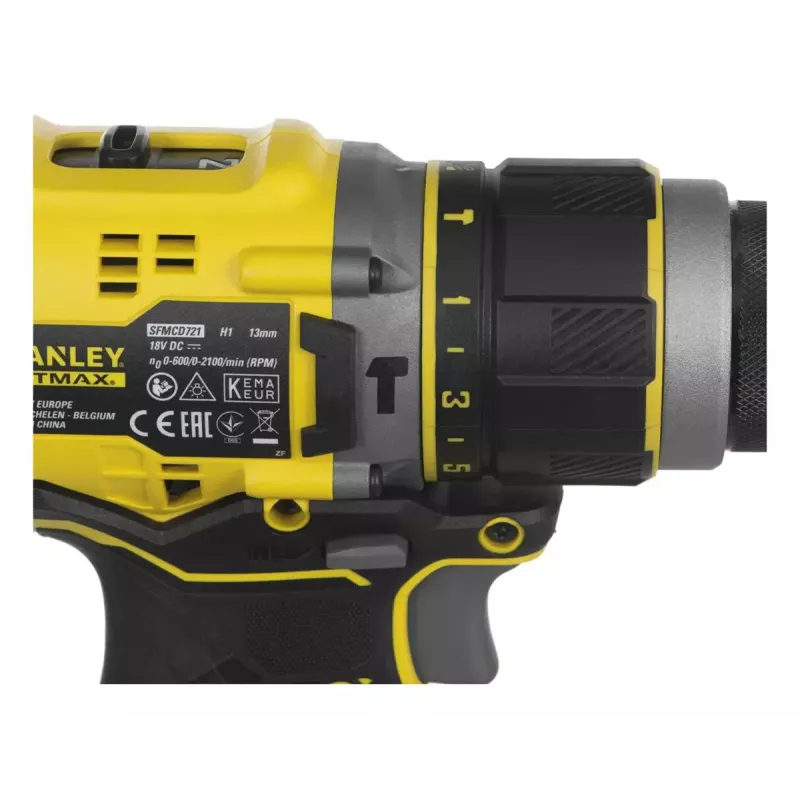 Stanley FATMAX SFMCD721D2K Akku-Bohrer 18 V, 2 Akkus à 2,0 Ah, mit Koffer