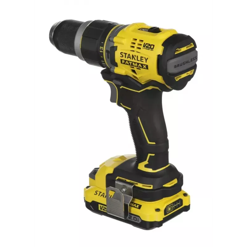 Stanley FATMAX SFMCD721D2K Akku-Bohrer 18 V, 2 Akkus à 2,0 Ah, mit Koffer