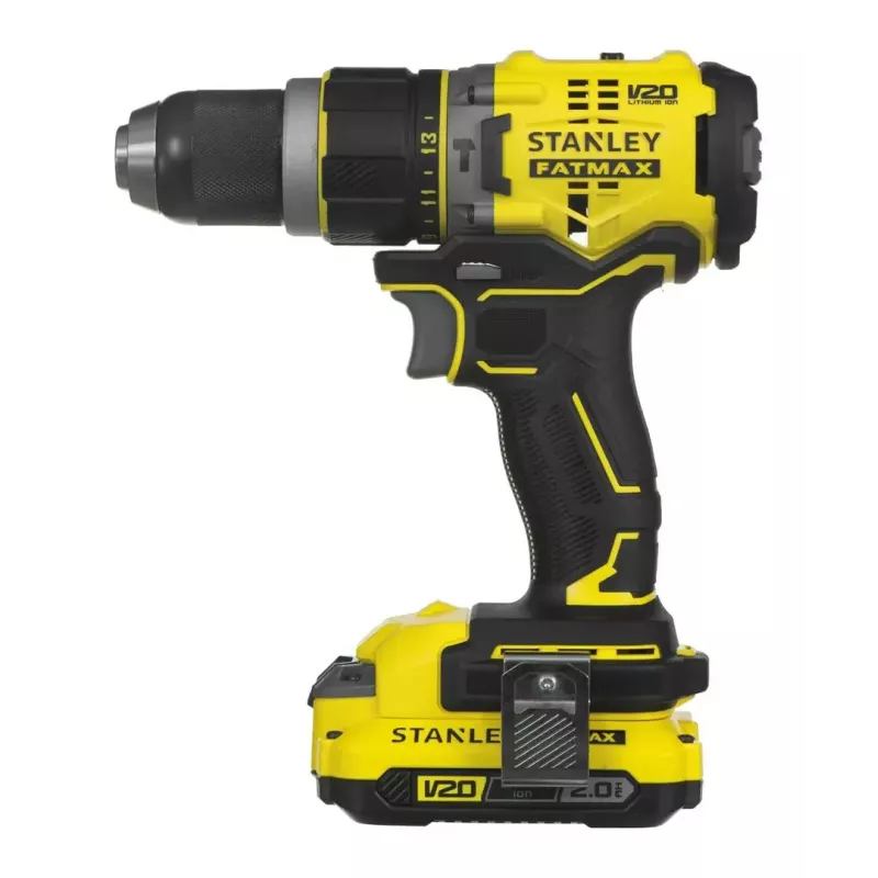 Stanley FATMAX SFMCD721D2K Akku-Bohrer 18 V, 2 Akkus à 2,0 Ah, mit Koffer
