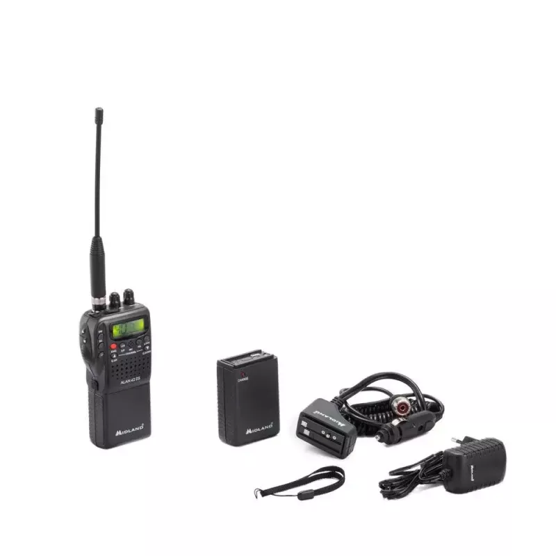 Midland C1267 Funkgerät 40 Kanäle 26,565 – 27,99125 MHz Schwarz