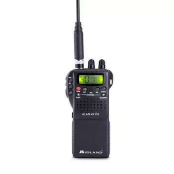 Midland C1267 Funkgerät 40 Kanäle 26,565 – 27,99125 MHz Schwarz