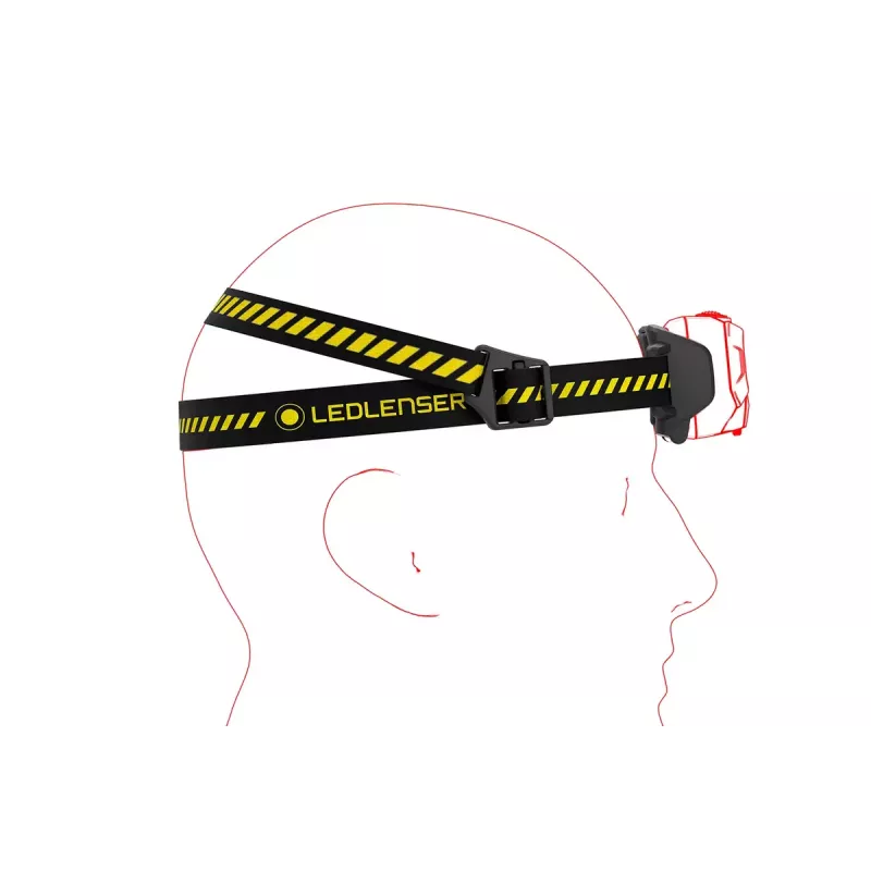 Stirnlampe Ledlenser HF6R Work Schwarz LED IP68 20 lm