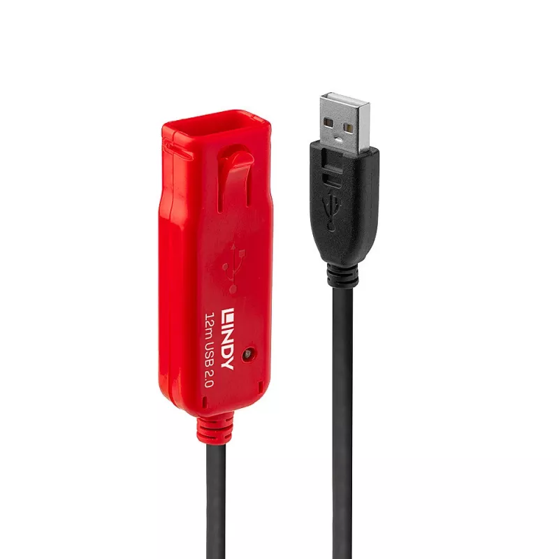 USB-Verlängerungskabel Lindy 12m Active Extension Pro