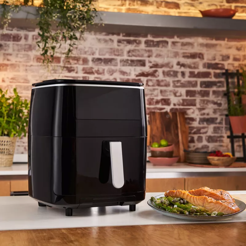 Tefal Easy Fry Grill & Steam FW2018 Einzeln Stand-alone 1700 W Heißluftfritteuse Schwarz