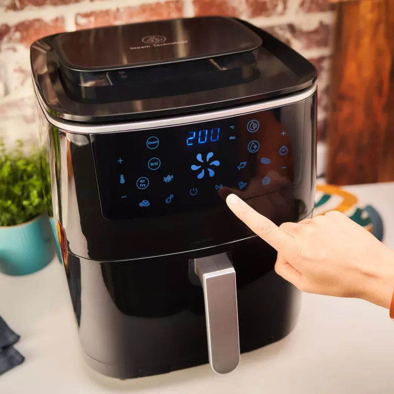 Tefal Easy Fry Grill & Steam FW2018 Einzeln Stand-alone 1700 W Heißluftfritteuse Schwarz
