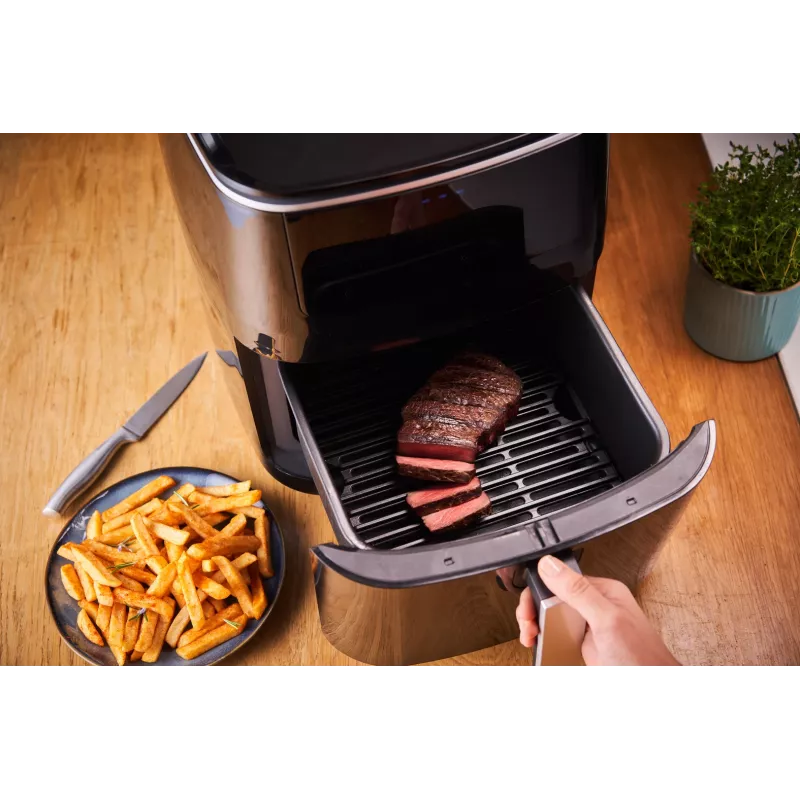 Tefal Easy Fry Grill & Steam FW2018 Einzeln Stand-alone 1700 W Heißluftfritteuse Schwarz