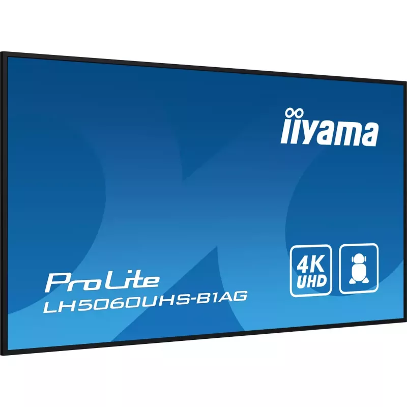 Digitales A-Board iiyama LH5060UHS-B1AG 49,5 Zoll LED 4K Ultra HD 3840 x 2160