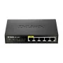 D-Link DES-1005P Unmanaged L2 Fast Ethernet (10/100) Power over Ethernet (PoE) Schwarz