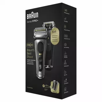 Braun Series 9 Pro+ 9525s Nass- & Trockenrasierer Folienrasierer Trimmer Metallic