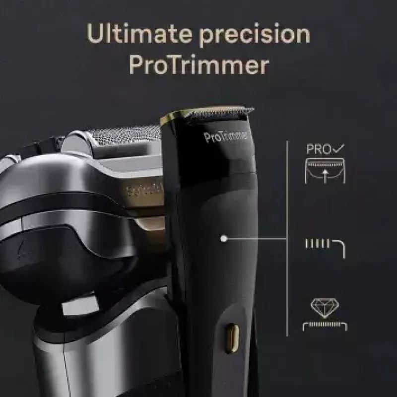 Braun Series 9 Pro+ 9525s Nass- & Trockenrasierer Folienrasierer Trimmer Metallic