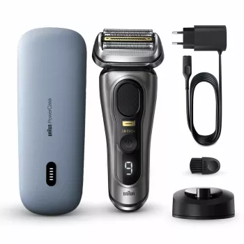 Braun Series 9 Pro+ 9525s Nass- & Trockenrasierer Folienrasierer Trimmer Metallic