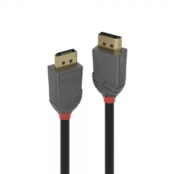 Lindy 10m DisplayPort 1.2 Kabel, Anthra Line