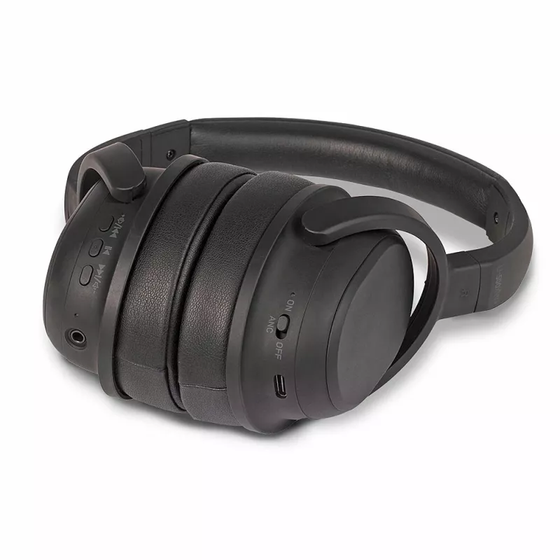 Lindy LH500XW+ Headset Kabelgebunden & Kabellos Kopfbügel Musik USB Typ-C Bluetooth Schwarz
