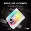 Lüfter Corsair iCUE LINK LX120 RGB 12 cm Weiß 400-2400 RPM