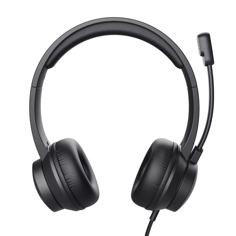 Trust HS-150 Headset Kabelgebunden Kopfband Büro/Callcenter Schwarz