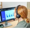 Trust HS-260 Headset kabelgebunden Nackenbügel Büro/Callcenter USB Typ-A Schwarz