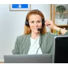Trust HS-260 Headset kabelgebunden Nackenbügel Büro/Callcenter USB Typ-A Schwarz