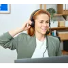 Trust HS-260 Headset kabelgebunden Nackenbügel Büro/Callcenter USB Typ-A Schwarz