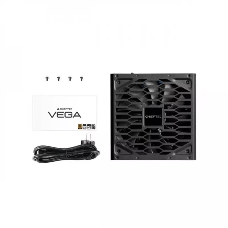 Chieftec Vega PPG-850-S Watt Netzteil 850 W 20+4-Pin ATX ATX Schwarz