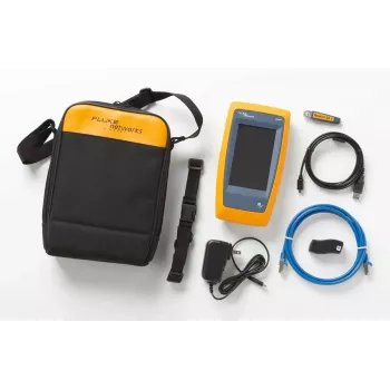 Twisted-Pair-Kabeltester Fluke LIQ-100 mit RJ-45/USB-Unterstützung, max. Länge 305 m, 6400-mAh-Li-Ion-Akku