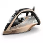 Tefal Ultimate Pure FV9852E0 Bügeleisen Dampfbügeleisen Durilium AirGlide Autoclean Bügelsohle 3200 W Schwarz, Kupfer