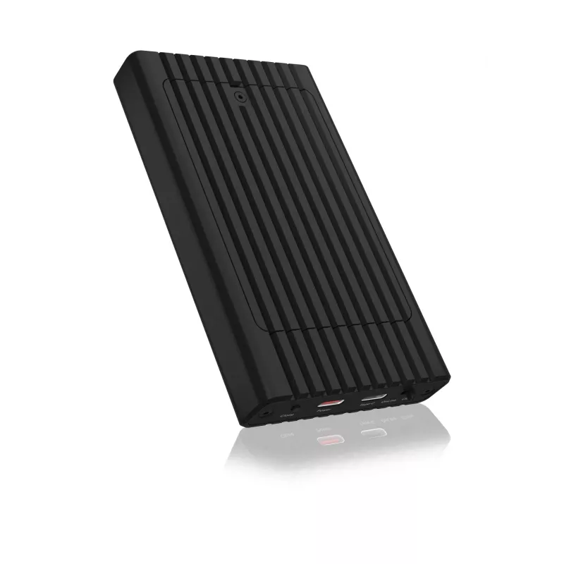 ICY BOX IB-2817MCL-C31 SSD-Gehäuse Schwarz M.2 USB-betrieben
