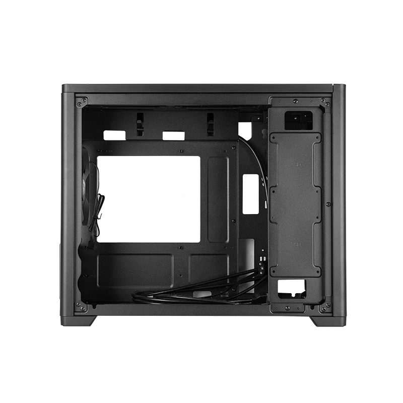 Chieftec BX-10B-M-OP Computergehäuse Mini Tower Schwarz