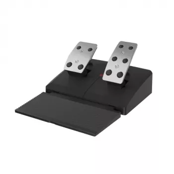 GENESIS Seaborg 400 Schwarz, Silver USB Lenkrad + Pedale Nintendo Switch, PC, PlayStation 4, Playstation 3, Xbox 360, Xbox One, Xbox One S, Xbox One X
