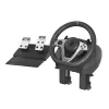 GENESIS Seaborg 400 Schwarz, Silver USB Lenkrad + Pedale Nintendo Switch, PC, PlayStation 4, Playstation 3, Xbox 360, Xbox One, Xbox One S, Xbox One X
