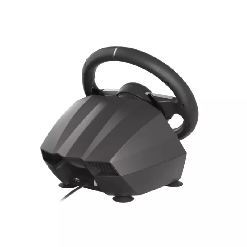 GENESIS Seaborg 400 Schwarz, Silver USB Lenkrad + Pedale Nintendo Switch, PC, PlayStation 4, Playstation 3, Xbox 360, Xbox One, Xbox One S, Xbox One X
