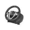 GENESIS Seaborg 400 Schwarz, Silver USB Lenkrad + Pedale Nintendo Switch, PC, PlayStation 4, Playstation 3, Xbox 360, Xbox One, Xbox One S, Xbox One X