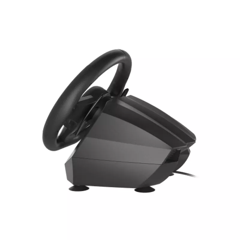GENESIS Seaborg 400 Schwarz, Silver USB Lenkrad + Pedale Nintendo Switch, PC, PlayStation 4, Playstation 3, Xbox 360, Xbox One, Xbox One S, Xbox One X