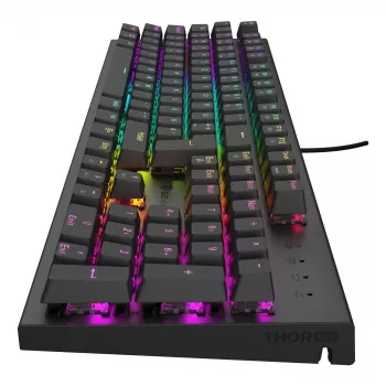 GENESIS Thor 303 Gaming-Tastatur USB QWERTZ Deutsch Schwarz Mechanisch RGB