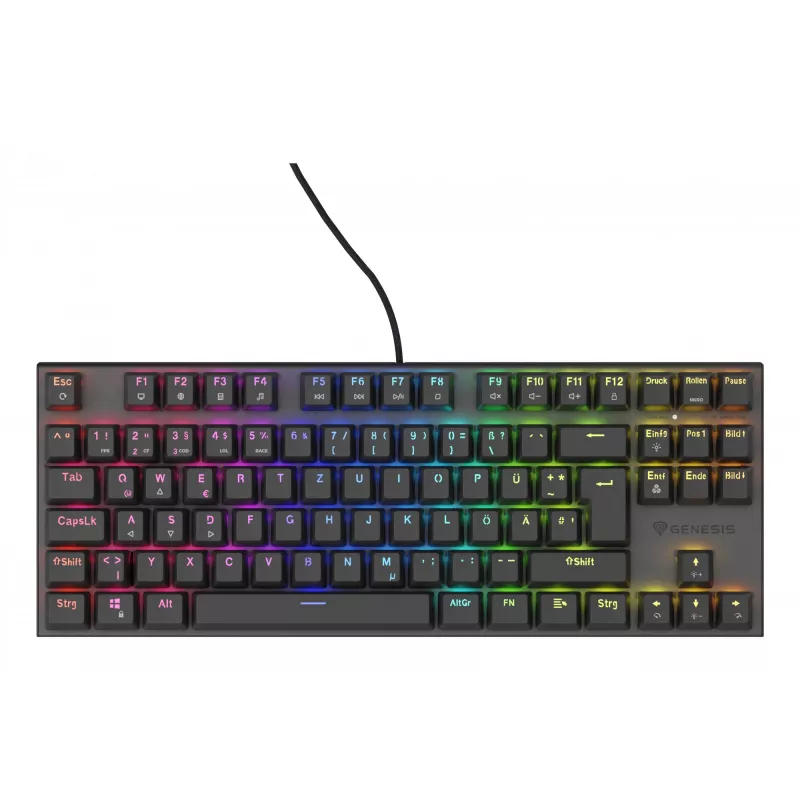 GENESIS Thor 303 TKL Tastatur Gaming USB QWERTZ Deutsch Schwarz