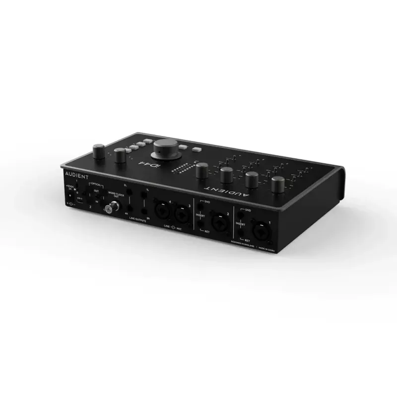 Audiointerface Audient iD44 MKII — USB, 20 Eingänge, 24 Ausgänge