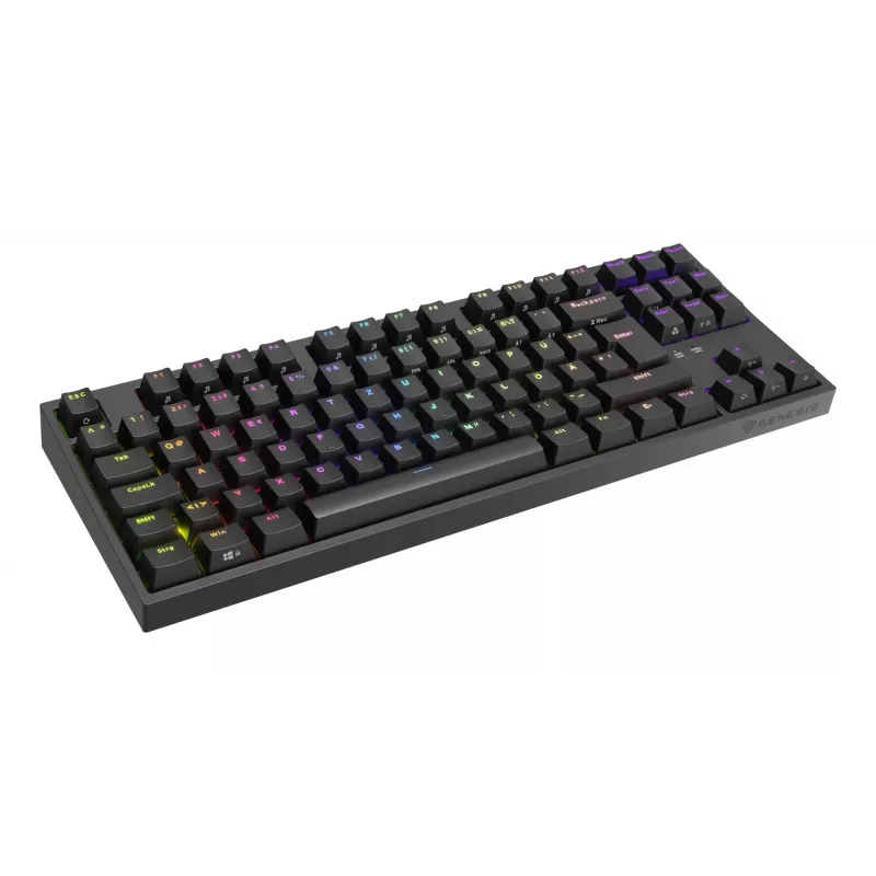 GENESIS Thor 404 TKL Tastatur Gaming USB QWERTZ Deutsch Schwarz