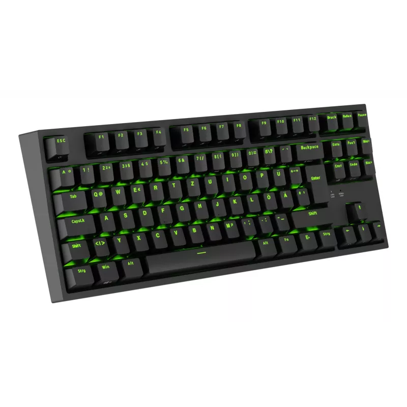 GENESIS Thor 404 TKL Tastatur Gaming USB QWERTZ Deutsch Schwarz