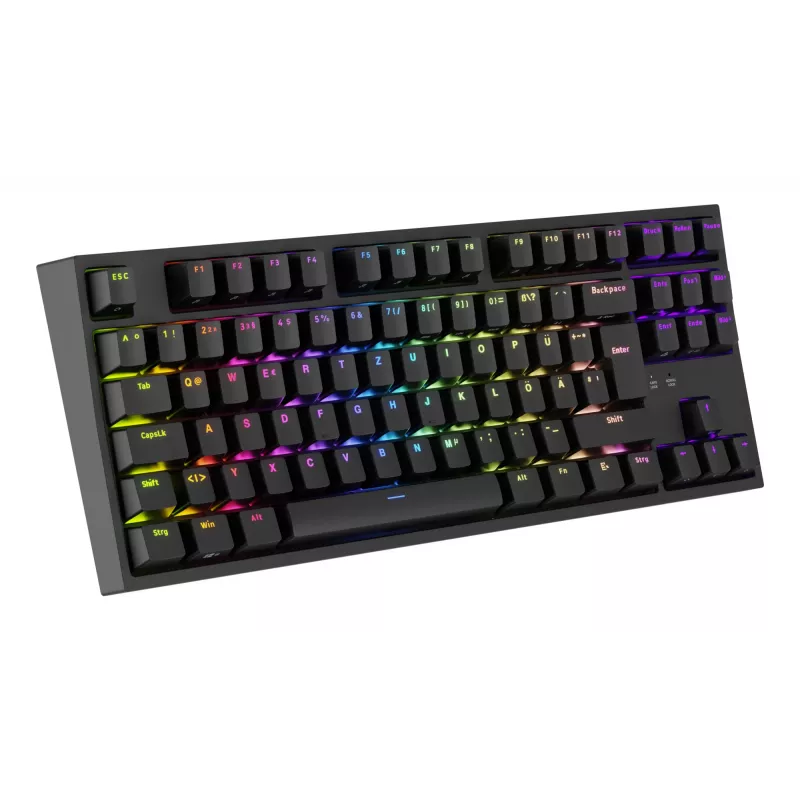 GENESIS Thor 404 TKL Tastatur Gaming USB QWERTZ Deutsch Schwarz