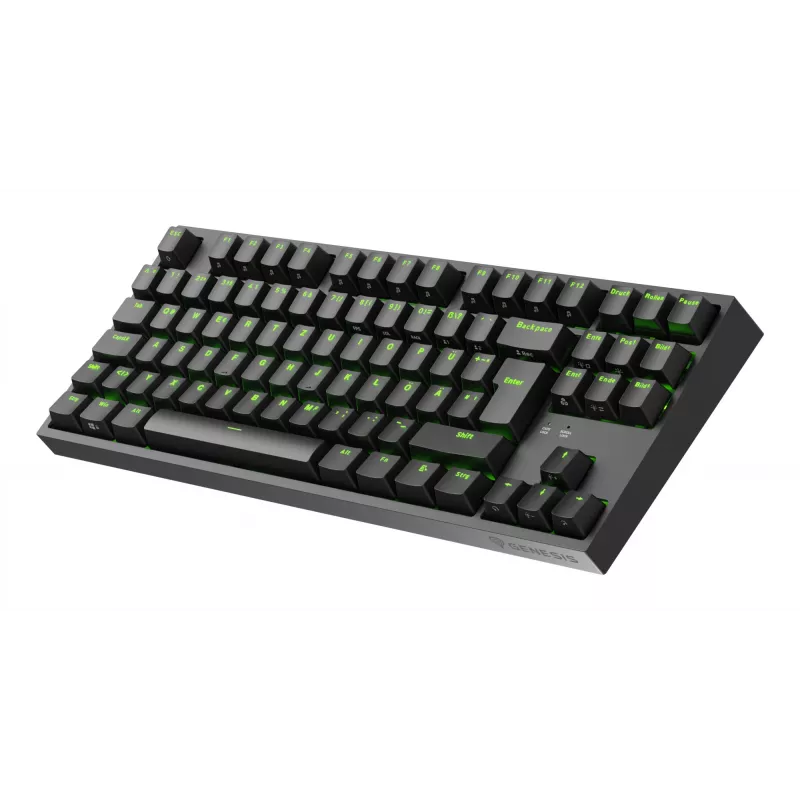 GENESIS Thor 404 TKL Tastatur Gaming USB QWERTZ Deutsch Schwarz