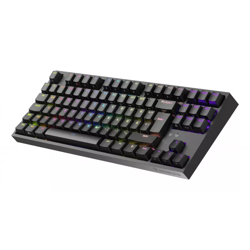 GENESIS Thor 404 TKL Tastatur Gaming USB QWERTZ Deutsch Schwarz