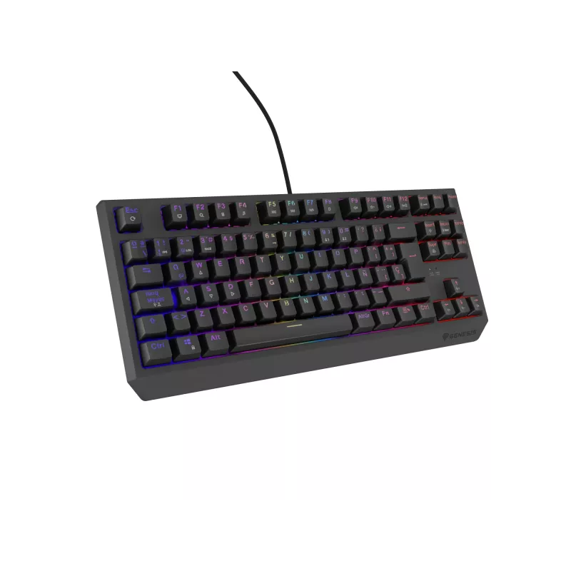 GENESIS Thor 230 TKL Tastatur Gaming USB QWERTY Spanisch Schwarz