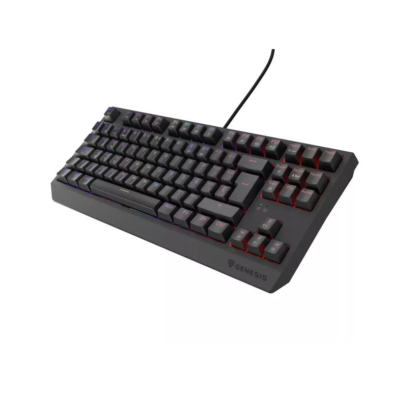 GENESIS Thor 230 TKL Tastatur Gaming USB QWERTY Spanisch Schwarz