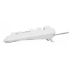 GENESIS Thor 230 TKL Tastatur Gaming USB QWERTY US-Englisch Weiß