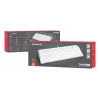 GENESIS NKG-2300 Tastatur Universal USB QWERTY Englisch Weiß