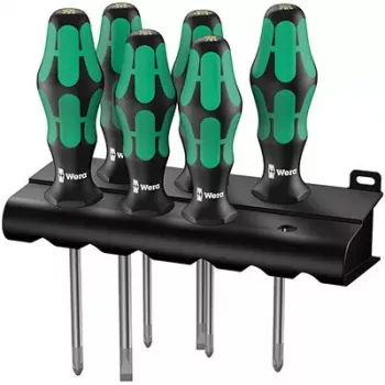 Schraubendrehersatz Wera 335/350/355/6 Kraftform Plus