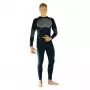 Körperschutzhülle Glovii GXBL zum Skifahren und Snowboarden, unisex, L, schwarz, atmungsaktiv, Akku wiederaufladbar