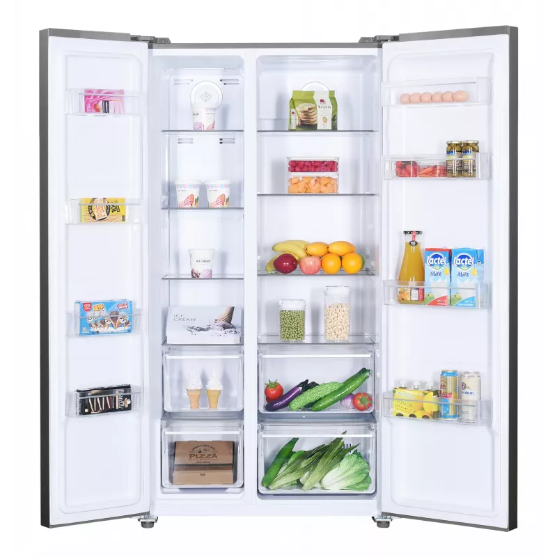 Beko GNO5322XPN Side-by-Side-Kühlschrank Freistehend 532 l Edelstahl