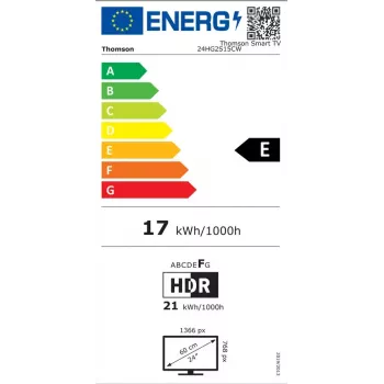 Fernseher Thomson 24HG2S15CW 24 Zoll HD LED 1366x768